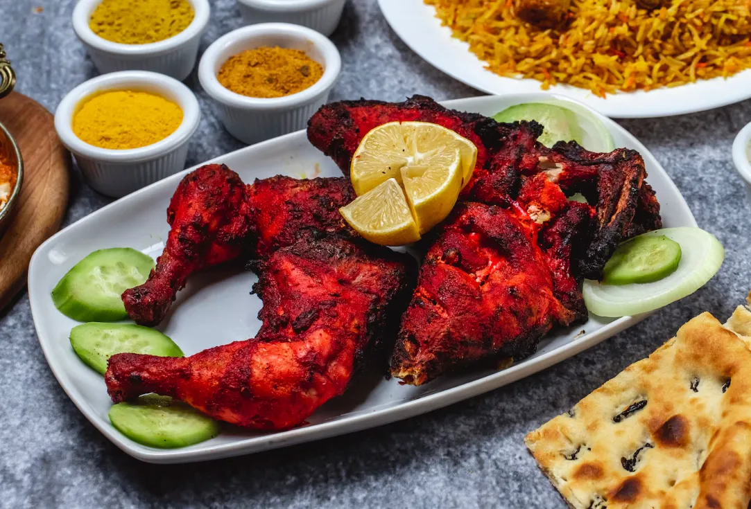 Tandoori Chicken at Lotus Fine Indian Cuisine in Calgary, AB